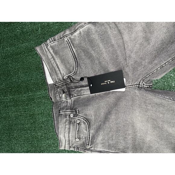 Rag & Bone Fit 2 Slim Greyson Grey Button Fly Jeans Mens Size 29x32 NWT - Picture 5 of 9